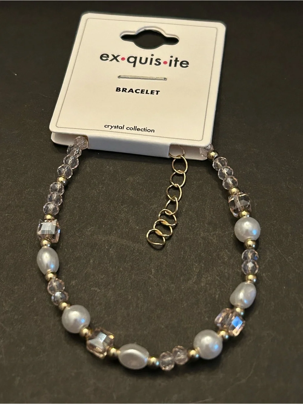 Freshwater Pearl Single Row 7 Inch Bracelet Assorted Color Accents with Extender